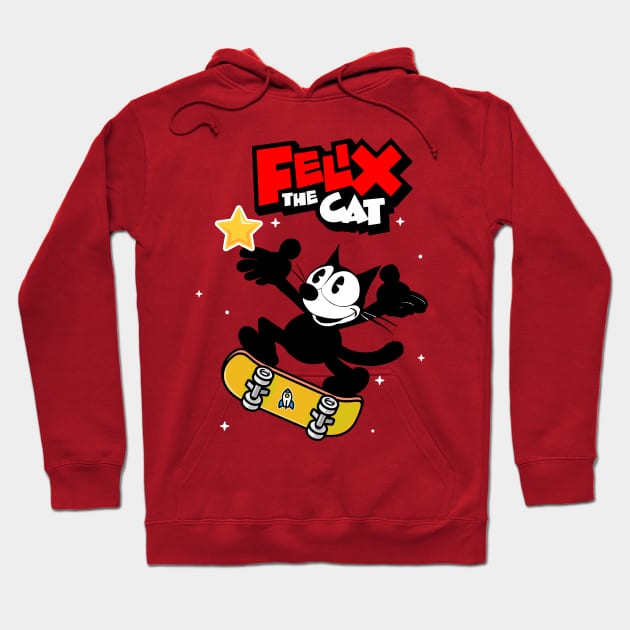 Felix the Cat Hoodie by Untildaystory